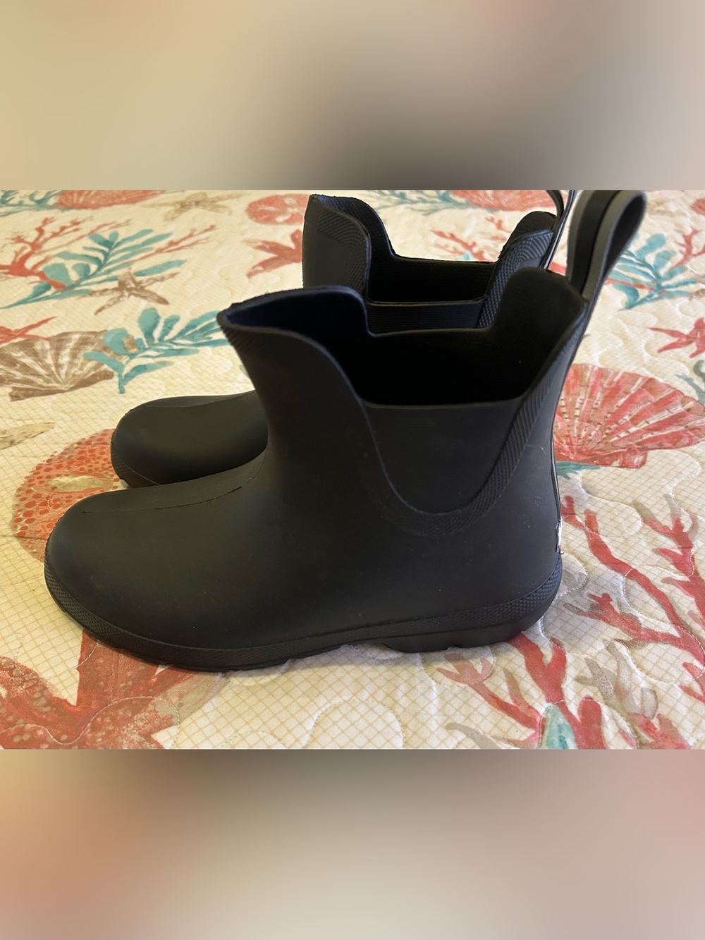 Women’s totes Black Short Waterproof Rain Boots
